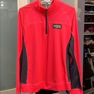 Bright pink, VS Pink workout pullover